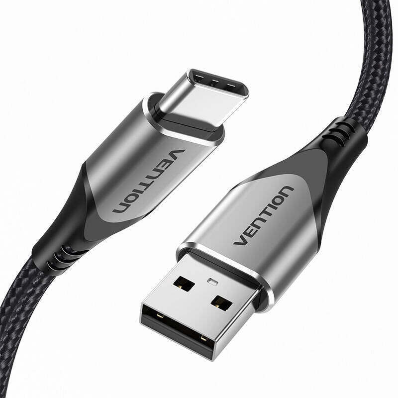 Vention USB 2.0 Cable USB-C male - USB-A Γκρι 2m (056508) - Image 5