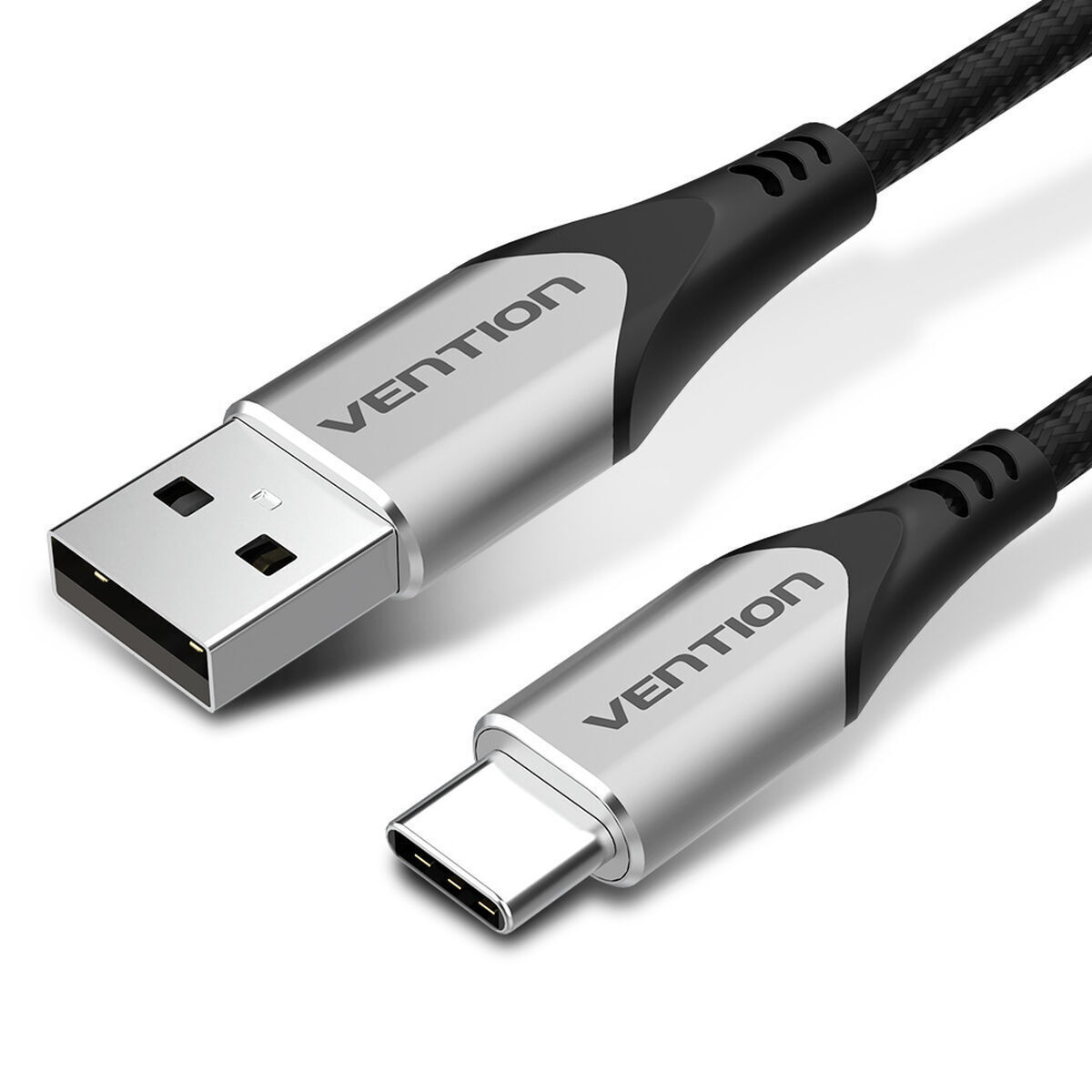 Vention USB 2.0 Cable USB-C male - USB-A Γκρι 2m (056508) - Image 2