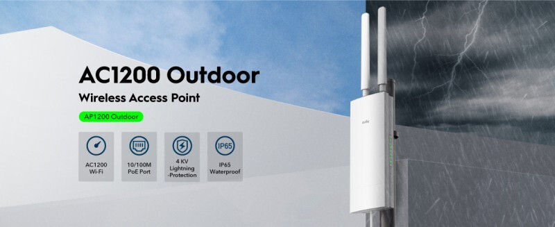 Cudy AP1200 Outdoor Access Point Wi‑Fi 5 Dual Band (2.4 & 5GHz) για Εξωτερική τοποθέτηση - Image 10