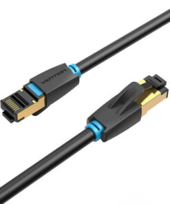 Alternative view of Vention S/FTP Cat.8 Καλώδιο Δικτύου Ethernet 3m Μαύρο 1τμχ