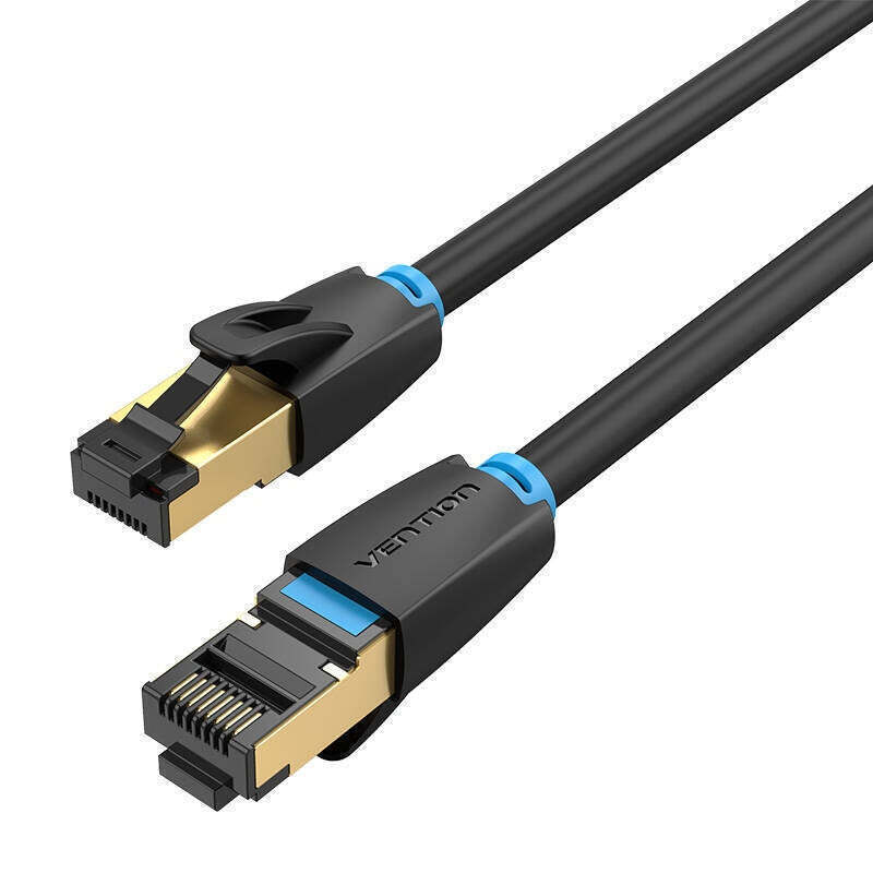 Vention S/FTP Cat.8 Καλώδιο Δικτύου Ethernet 1m Μαύρο 1τμχ - Image 5