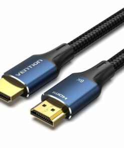 Alternative view of Vention HDMI 2.1 Cable HDMI male - HDMI male 3m Μπλε (120Hz)