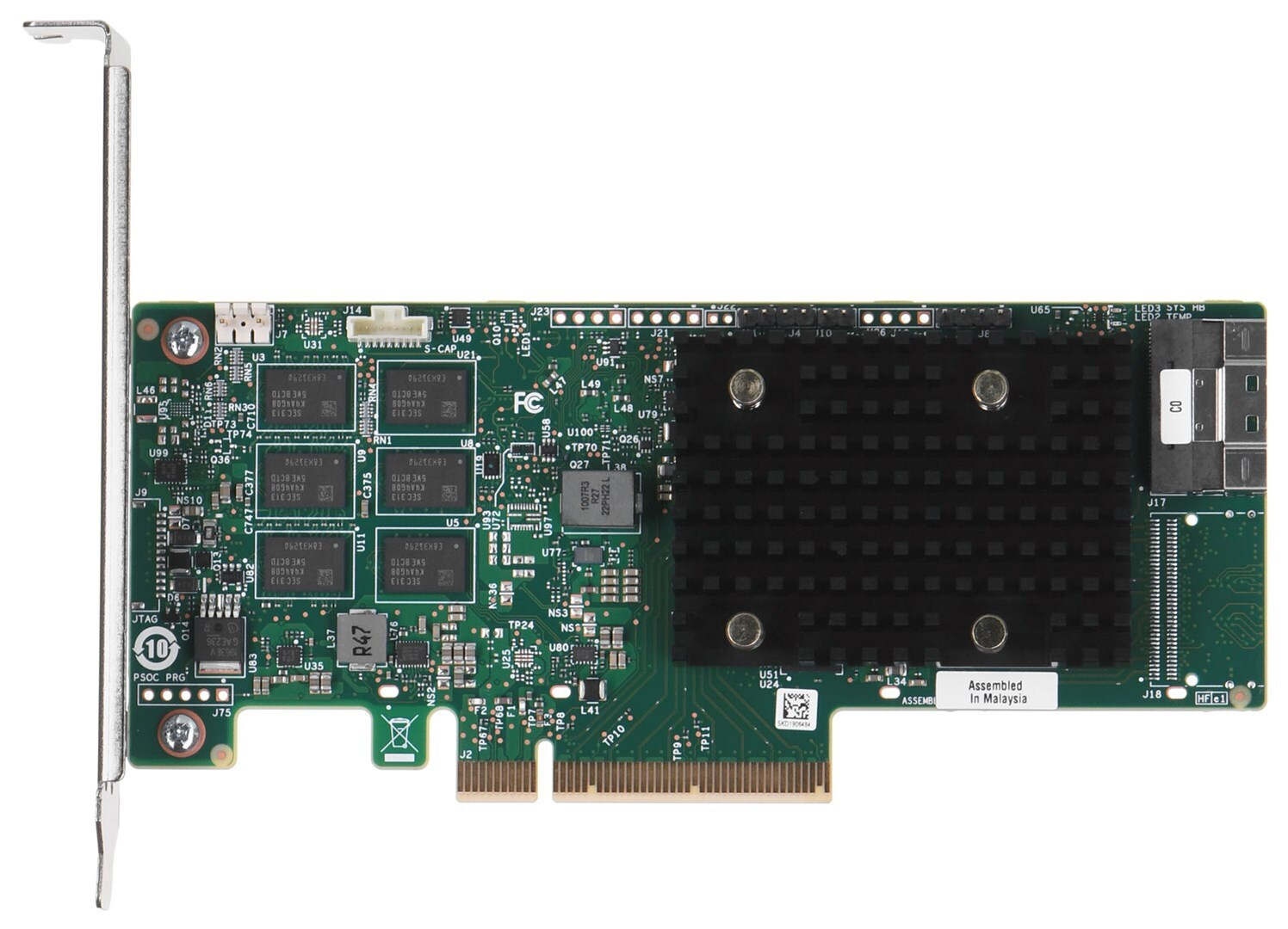 Broadcom Κάρτα PCIe σε θύρα RAID / SAS (9560-8i) - Image 3