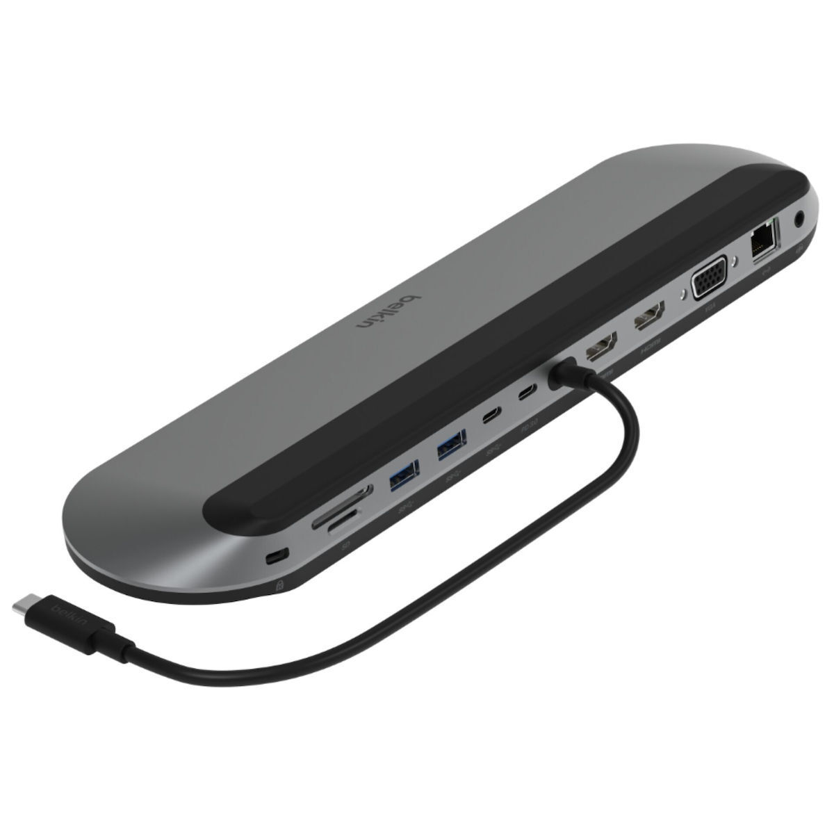 Belkin Connect USB-C Docking Station με HDMI 4K PD Ethernet και σύνδεση 3 Οθονών - Image 2