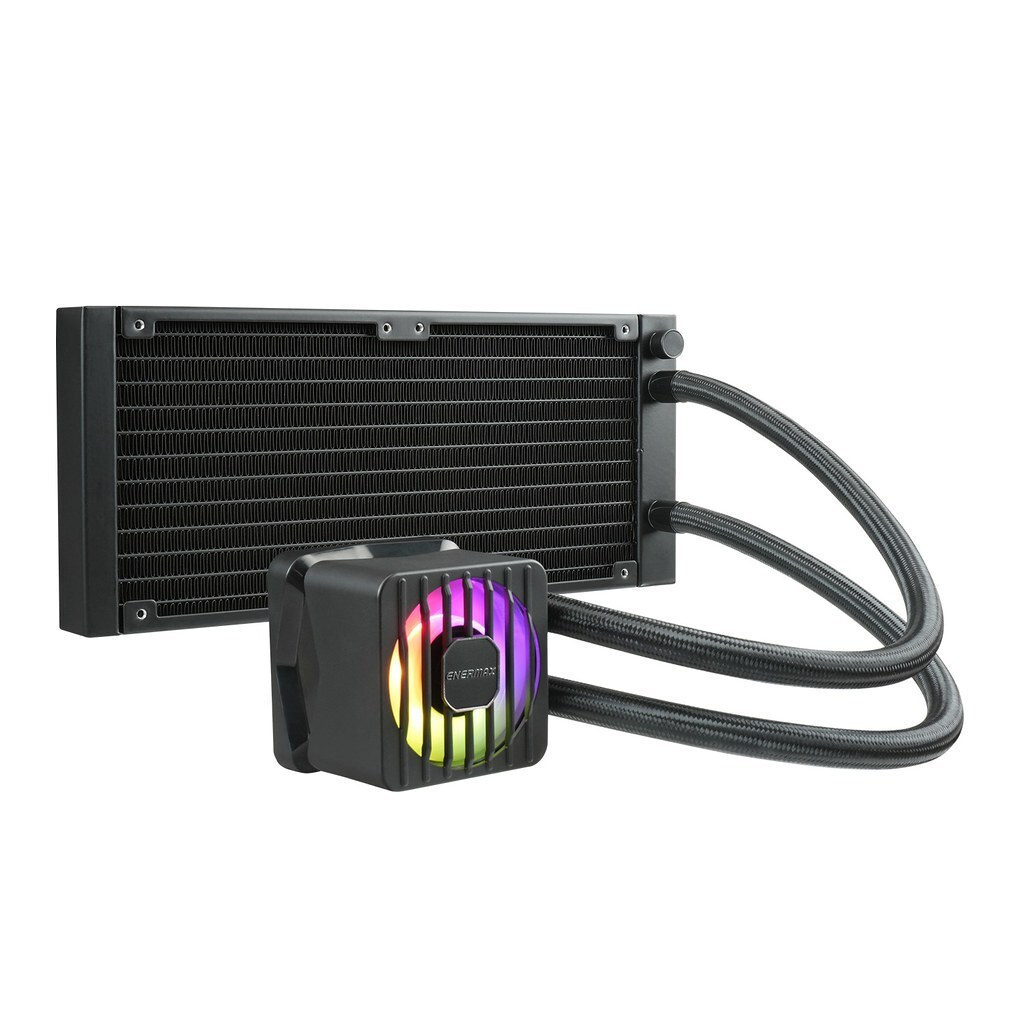Enermax LIQMAXFLO SR Υδρόψυξη Επεξεργαστή Διπλού Ανεμιστήρα 120mm για Socket AM4/AM5/1700/1200/115x με ARGB Φωτισμό