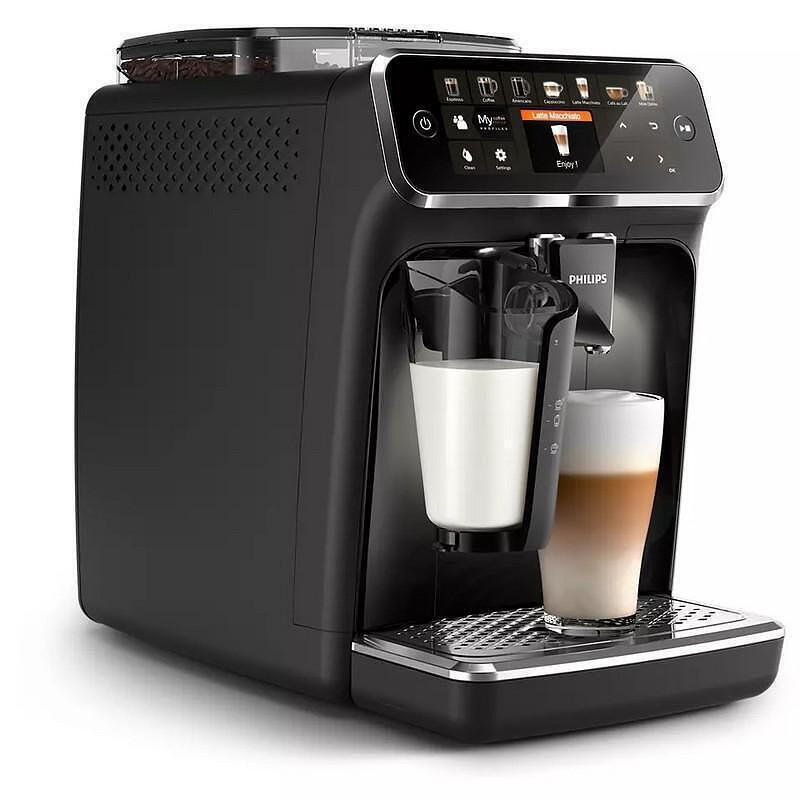 Philips 5400 Series Αυτόματη Μηχανή Espresso 1500W Πίεσης 15bar για Cappuccino με Μύλο Άλεσης Μαύρη - Image 5