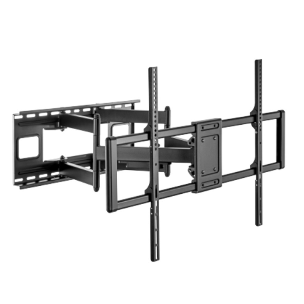 Gembird WM-120ST-01 Βάση Τηλεόρασης Τοίχου με Βραχίονα έως 120"