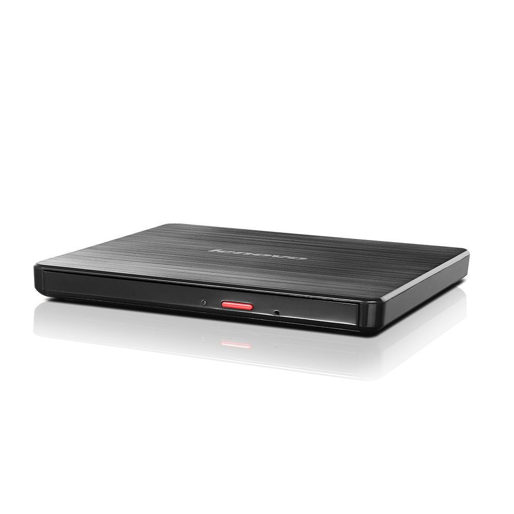 Lenovo Slim DVD Burner Εξωτερικός Οδηγός Εγγραφής/Ανάγνωσης DVD/CD για Desktop / Laptop Μαύρο - Image 4