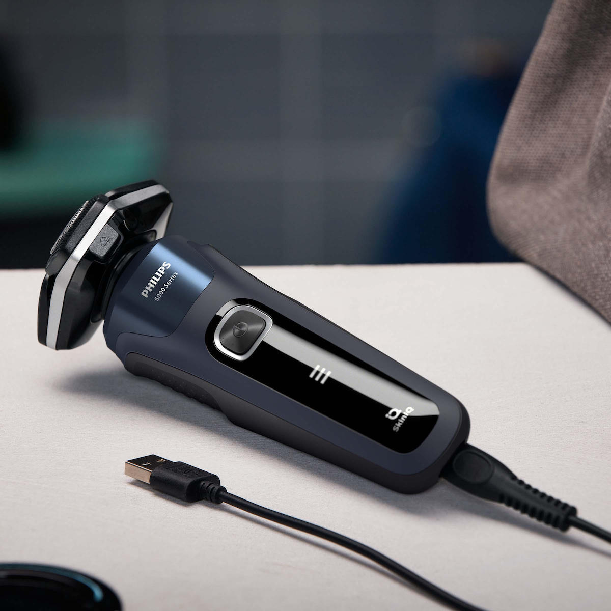 Philips Series 5000 S5885/10 Περιστρεφόμενη Ξυριστική Μηχανή Προσώπου Επαναφορτιζόμενη - Image 4
