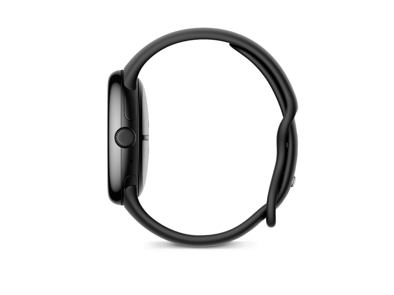 Google Pixel Watch 3 Aluminium 45mm Αδιάβροχο με Παλμογράφο (Matte Black Aluminum Case / Obsidian Active Band) - Image 5
