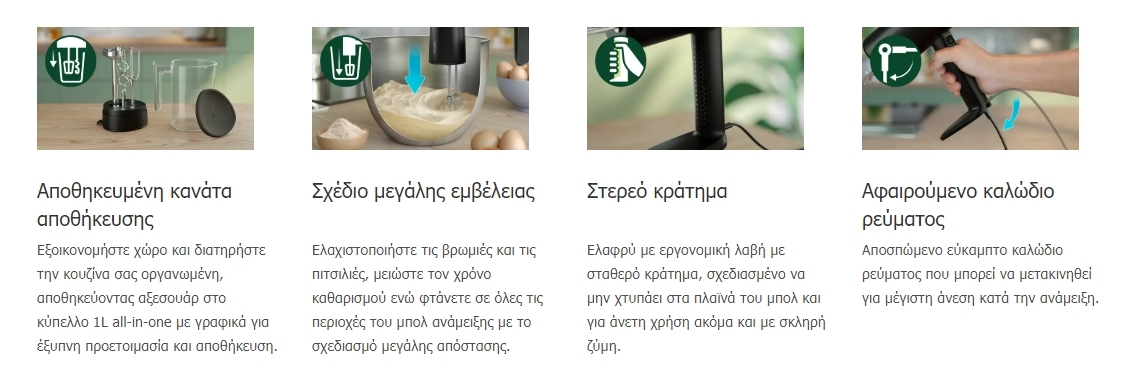 Philips Series 5000 Μίξερ Χειρός Μαύρο - Image 6