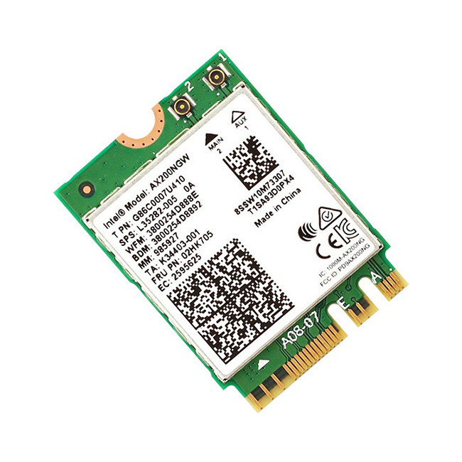 Intel M.2 Ασύρματη Κάρτα Δικτύου Wi‑Fi 6 (1000Mbps) PCI-e AX200.NGWG.NV - Image 4