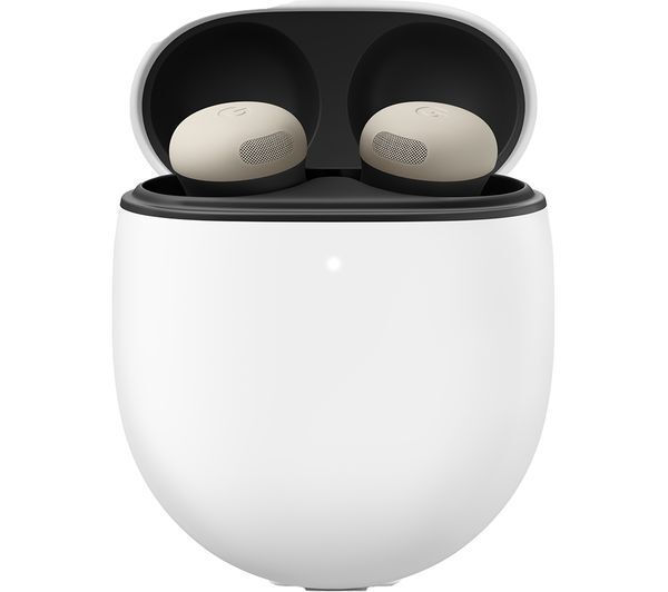 Google Pixel Buds Pro 2 Bluetooth Handsfree Ακουστικά με Αντοχή στον Ιδρώτα και Θήκη Φόρτισης Porcelain - Image 2