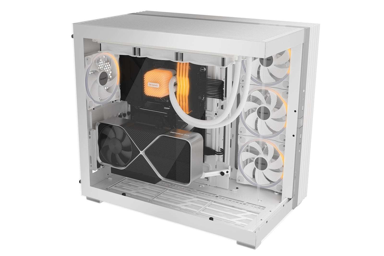 Be Quiet Light Base 900 DX Gaming Midi Tower Κουτί Υπολογιστή με RGB Φωτισμό Λευκό - Image 2