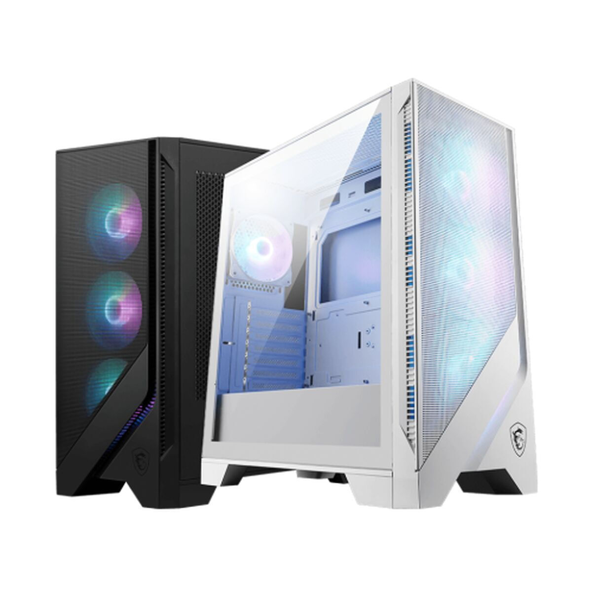 MSI Mag Forge 320R Airflow Gaming Midi Tower Κουτί Υπολογιστή με Πλαϊνό Παράθυρο Λευκό - Image 3