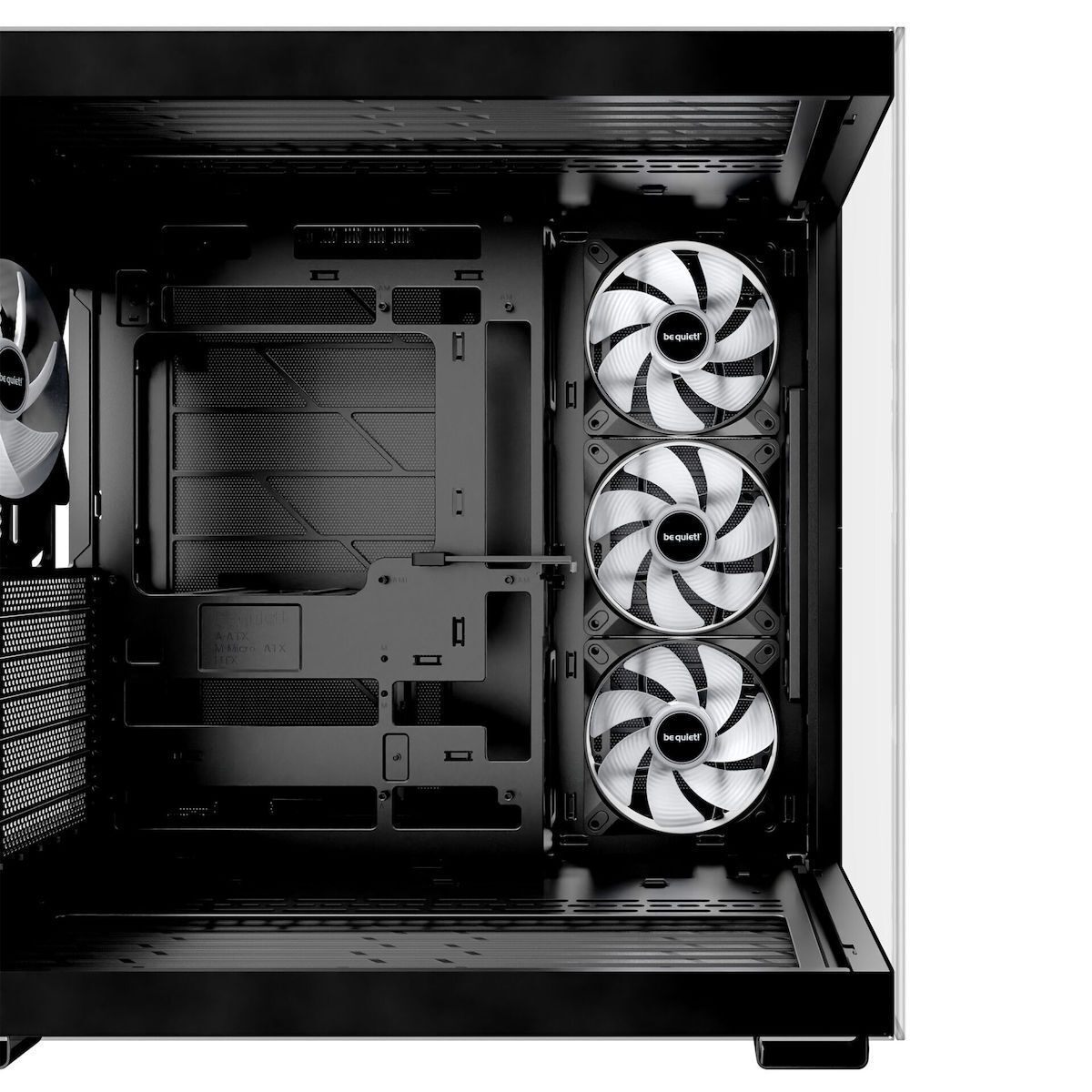 Be Quiet Light Base 600 LX Gaming Midi Tower Κουτί Υπολογιστή με Πλαϊνό Παράθυρο και RGB Φωτισμό Μαύρο - Image 5