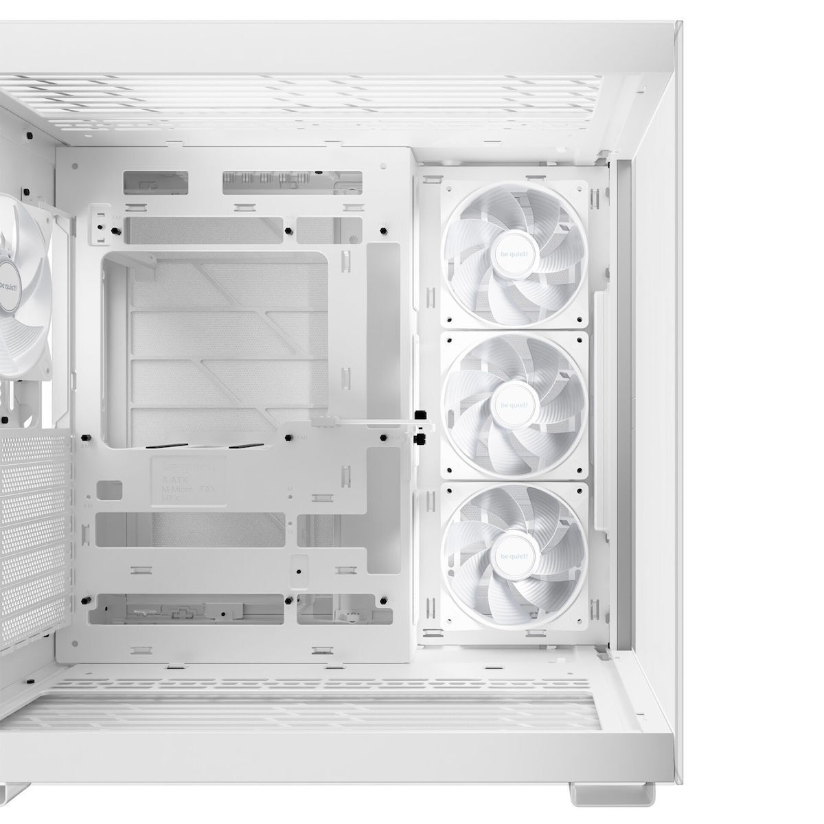Be Quiet Light Base 600 DX Gaming Midi Tower Κουτί Υπολογιστή με Πλαϊνό Παράθυρο και RGB Φωτισμό Λευκό - Image 4