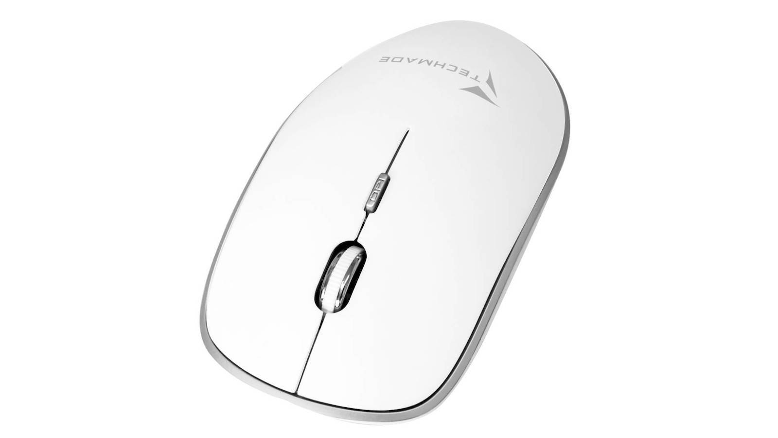Techmade MUSWN4B Ασύρματο Ποντίκι Λευκό - Image 3
