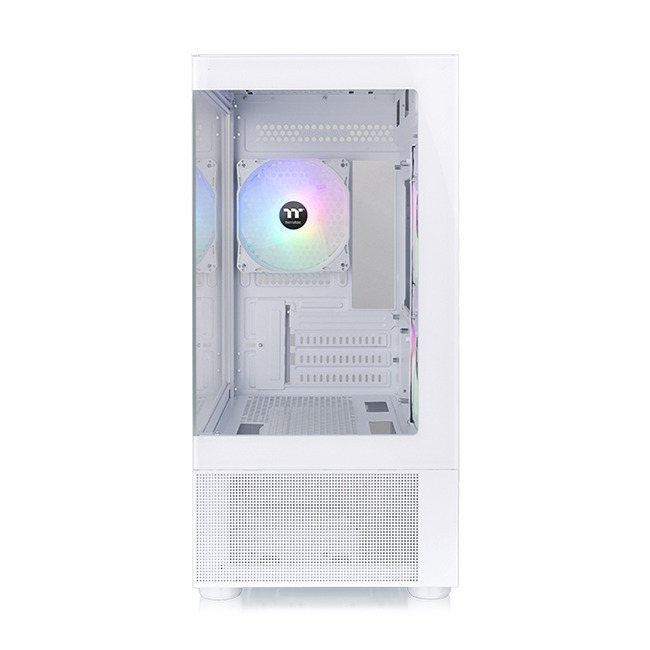 Thermaltake View 170 TG Gaming Micro Tower Κουτί Υπολογιστή με Πλαϊνό Παράθυρο και RGB Φωτισμό Λευκό - Image 5