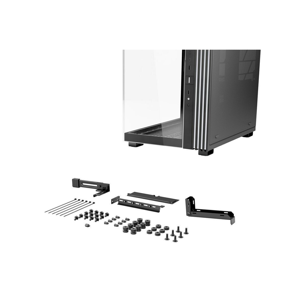Be Quiet Light Base 600 DX Gaming Midi Tower Κουτί Υπολογιστή με Πλαϊνό Παράθυρο και RGB Φωτισμό Μαύρο - Image 8