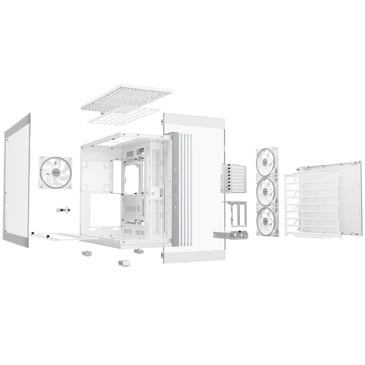 Be Quiet Light Base 900 DX Gaming Midi Tower Κουτί Υπολογιστή με RGB Φωτισμό Λευκό - Image 5