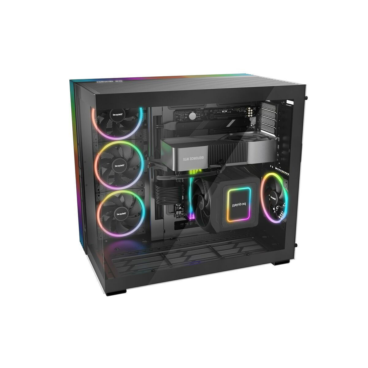 Be Quiet Light Base 900 DX Gaming Midi Tower Κουτί Υπολογιστή με RGB Φωτισμό Μαύρο - Image 4