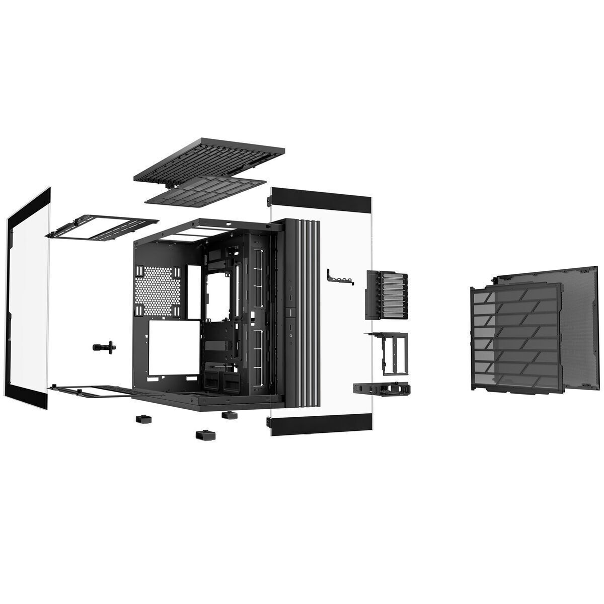 Be Quiet Light Base 900 DX Gaming Midi Tower Κουτί Υπολογιστή με RGB Φωτισμό Μαύρο - Image 5