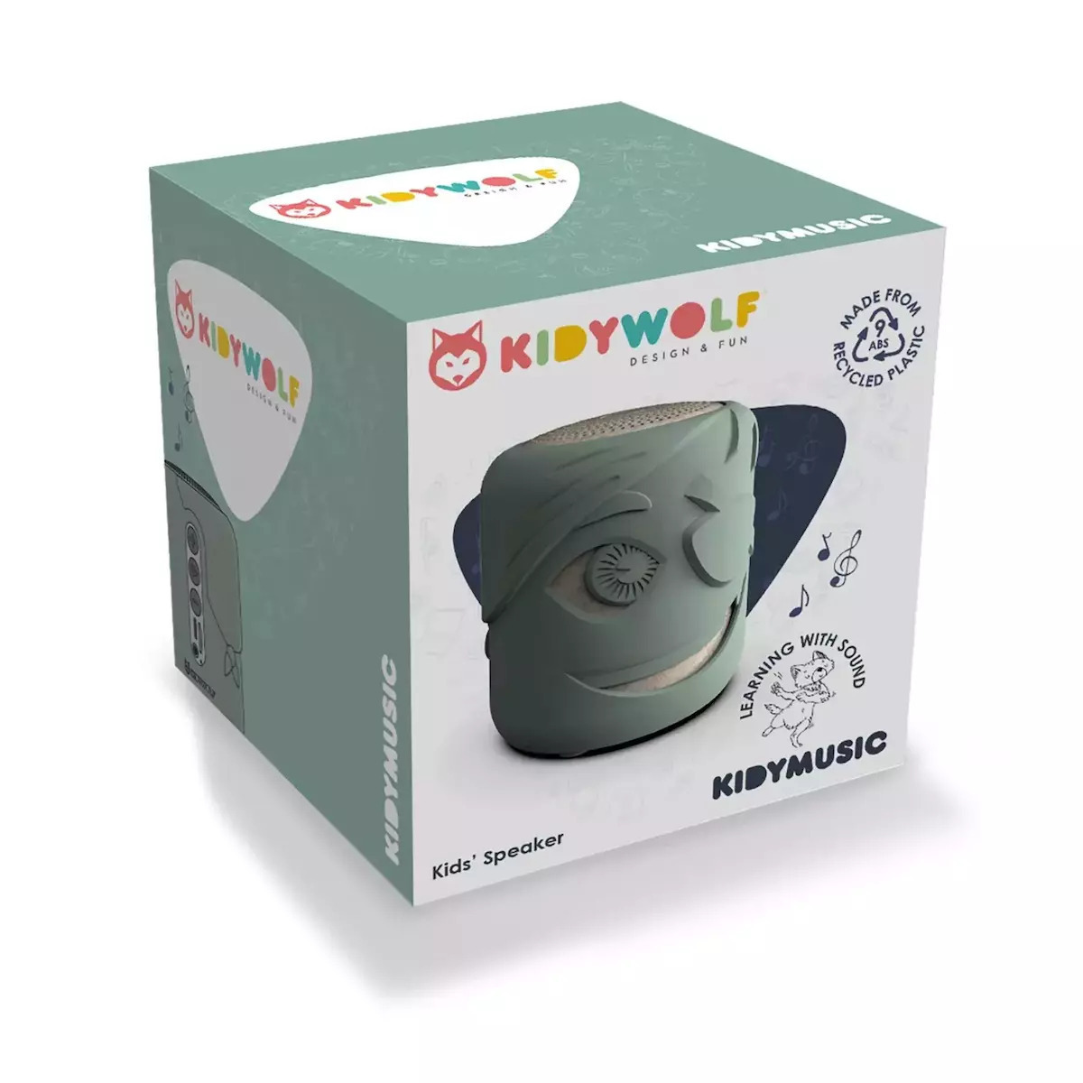 Kidywolf Ηχείο Bluetooth 5W Turquoise 418074 - Image 3