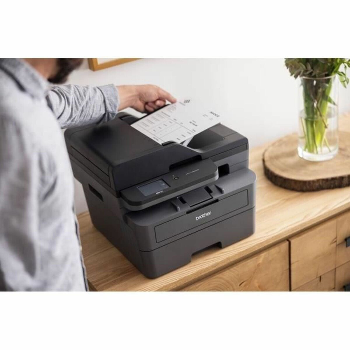 Brother Ασπρόμαυρο Πολυμηχάνημα Laser με WiFi και Mobile Print MFC-L2860DWERE1 - Image 5