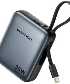 Vention Power Bank 10000mAh 30W με Θύρα USB-C Γκρι