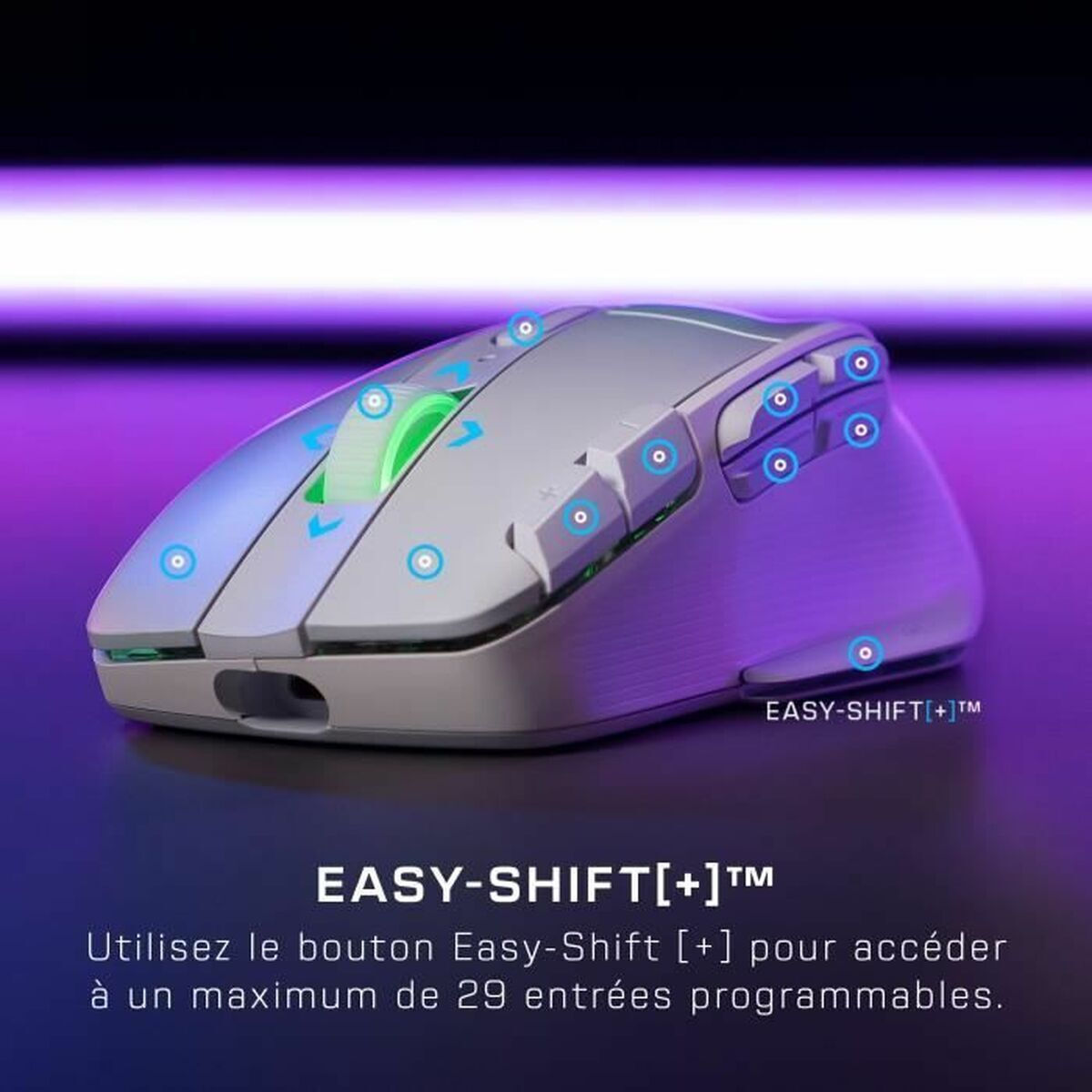 Turtle Beach Kone XP Air Ασύρματο RGB Gaming Ποντίκι 19000 DPI Λευκό - Image 6