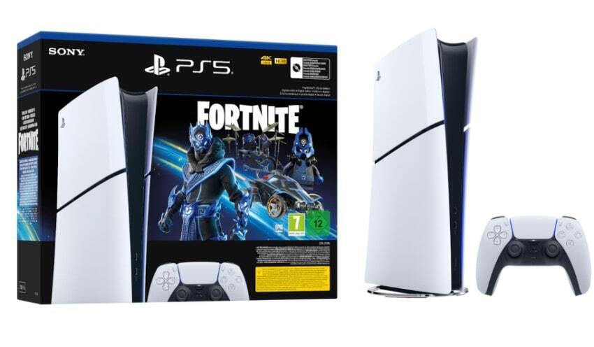 Sony PlayStation 5 Slim Digital 1TB Fortnite Cobalt Star (Official Bundle)