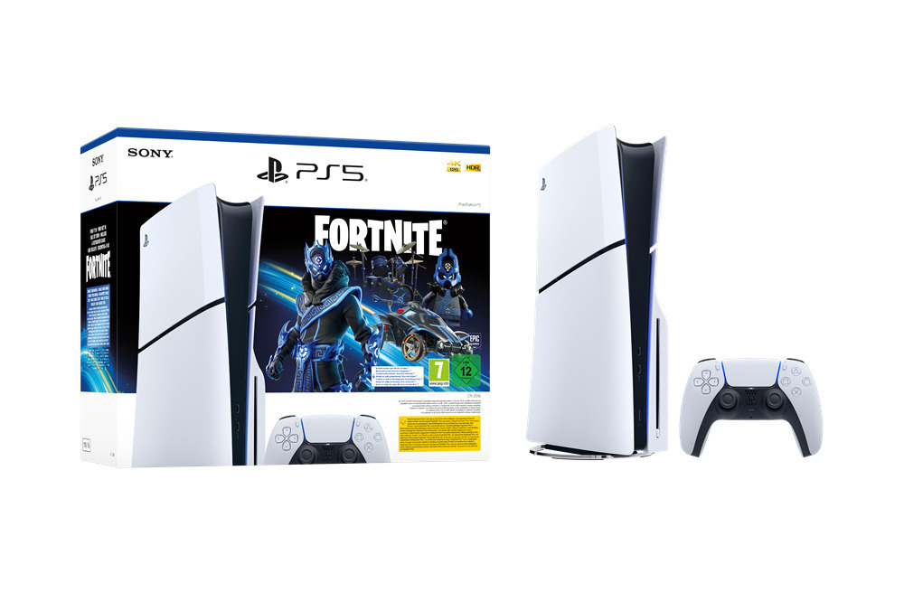 Sony PlayStation 5 Slim 1TB Fortnite Cobalt Star (Official Bundle)