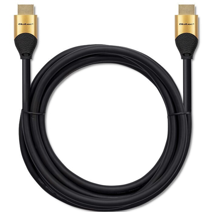 Qoltec HDMI 2.1 Cable HDMI male - HDMI male 5m Μαύρο (50357) - Image 7