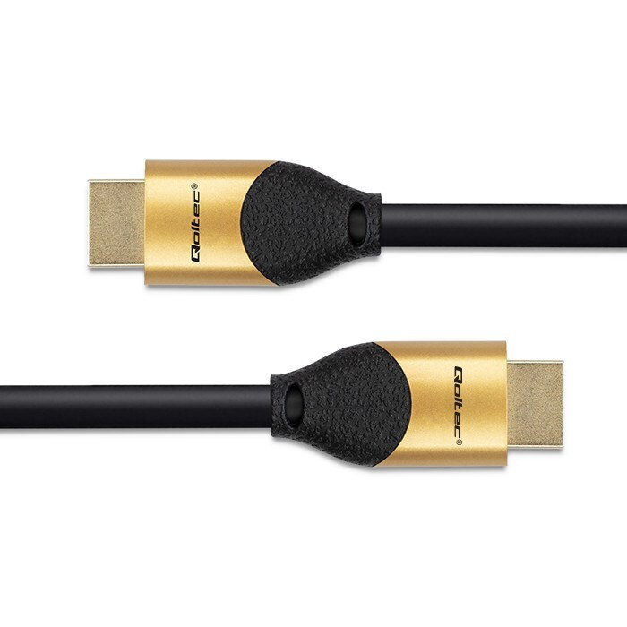 Qoltec HDMI 2.1 Cable HDMI male - HDMI male 5m Μαύρο (50357) - Image 2
