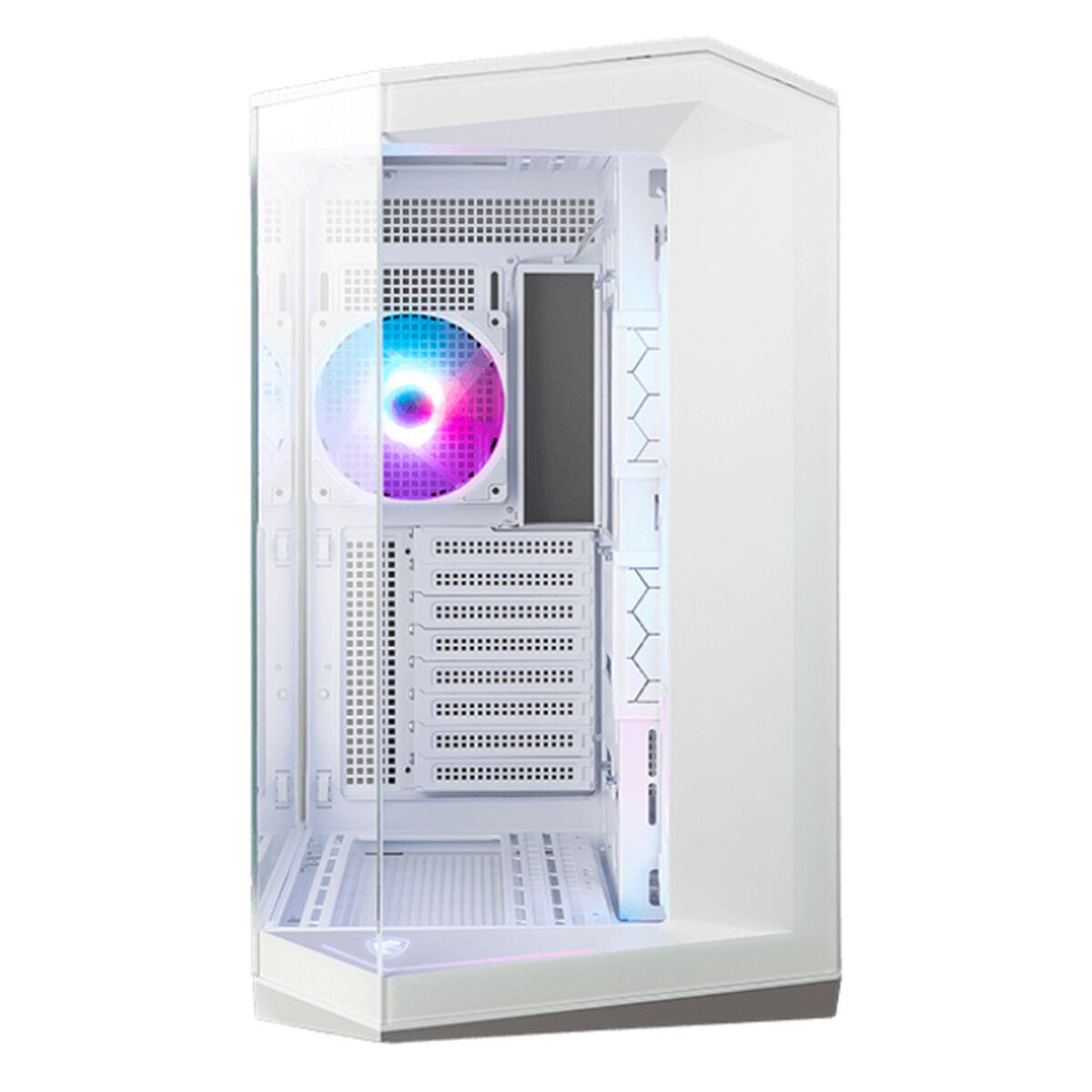 MSI MAG PANO 100R PZ Gaming Midi Tower Κουτί Υπολογιστή με RGB Φωτισμό Λευκό