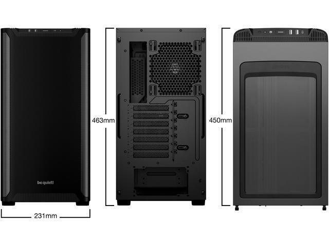 Be Quiet Pure Base 501 Midi Tower Κουτί Υπολογιστή Μαύρο - Image 7