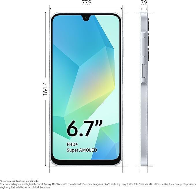 Samsung Galaxy A16 5G Dual SIM (4/128GB) Light Gray - Image 5