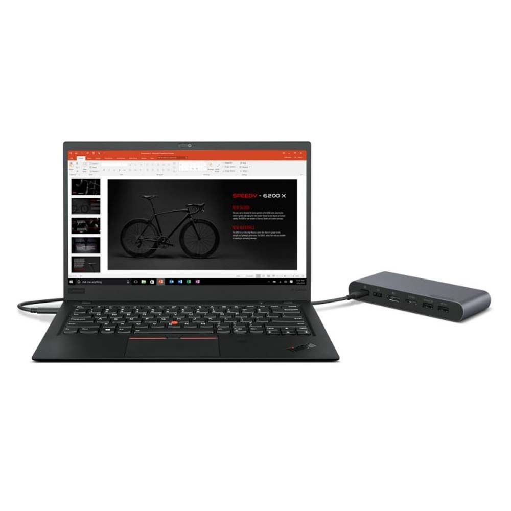 Lenovo USB-C Universal Business Dock USB-C Docking Station με HDMI/DisplayPort 4K και σύνδεση 2 Οθονών Μαύρο - Image 5