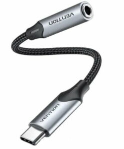Alternative view of Vention USB 2.0 Cable USB-C male - 3.5mm female Γκρι 1m BGMHF