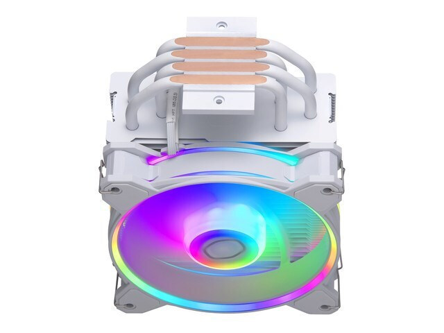 CoolerMaster Hyper 212 Halo Ψύκτρα Επεξεργαστή για Socket AM4/AM5/1200/115x/1700 με ARGB Φωτισμό Λευκή - Image 9