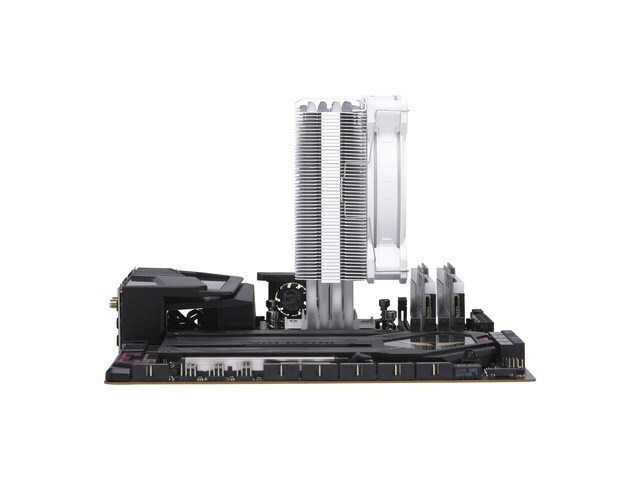 CoolerMaster Hyper 212 Halo Ψύκτρα Επεξεργαστή για Socket AM4/AM5/1200/115x/1700 με ARGB Φωτισμό Λευκή - Image 10