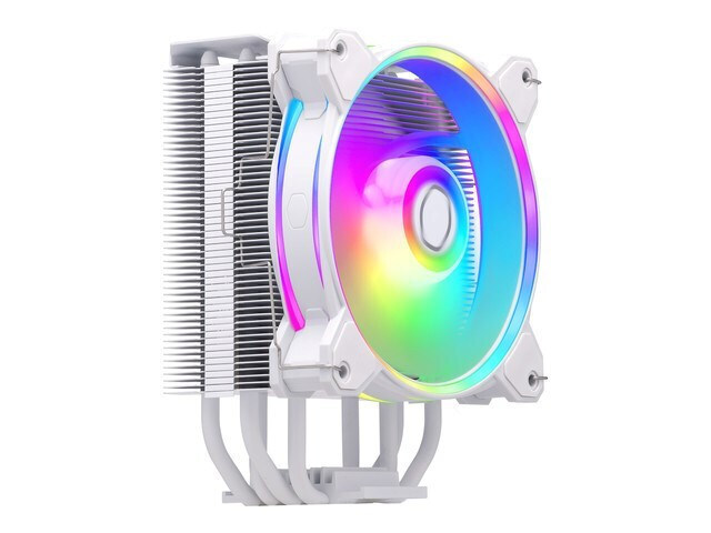CoolerMaster Hyper 212 Halo Ψύκτρα Επεξεργαστή για Socket AM4/AM5/1200/115x/1700 με ARGB Φωτισμό Λευκή - Image 5