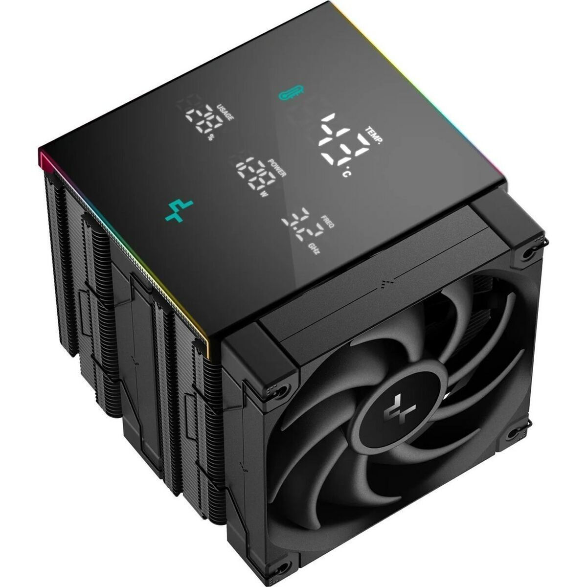 Deepcool AK620 Digital PRO Ψύκτρα Επεξεργαστή Διπλού Ανεμιστήρα για Socket AM4/AM5/1200/115x/1700 με ARGB Φωτισμό - Image 7