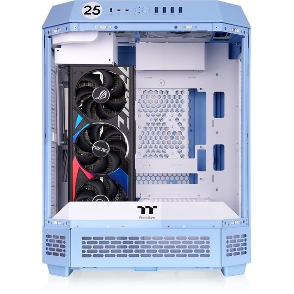 Thermaltake The Tower 600 Midi Tower Κουτί Υπολογιστή με Πλαϊνό Παράθυρο Μπλε - Image 3