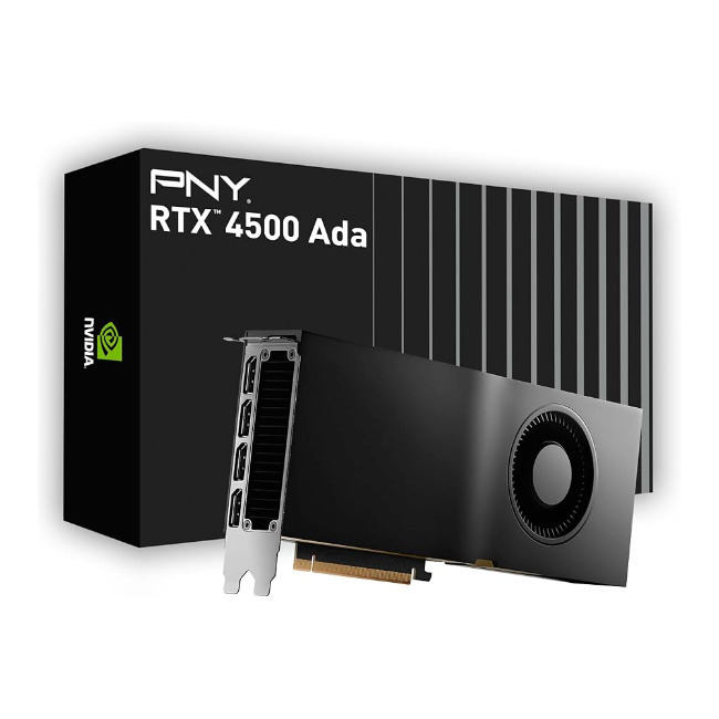 PNY RTX 4500 Ada 24GB GDDR6 Κάρτα Γραφικών VCNRTX4500ADA-PB - Image 3