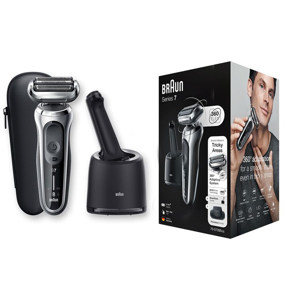 Braun Series 7 71-S7200cc Foil Ξυριστική Μηχανή Προσώπου Επαναφορτιζόμενη - Image 3