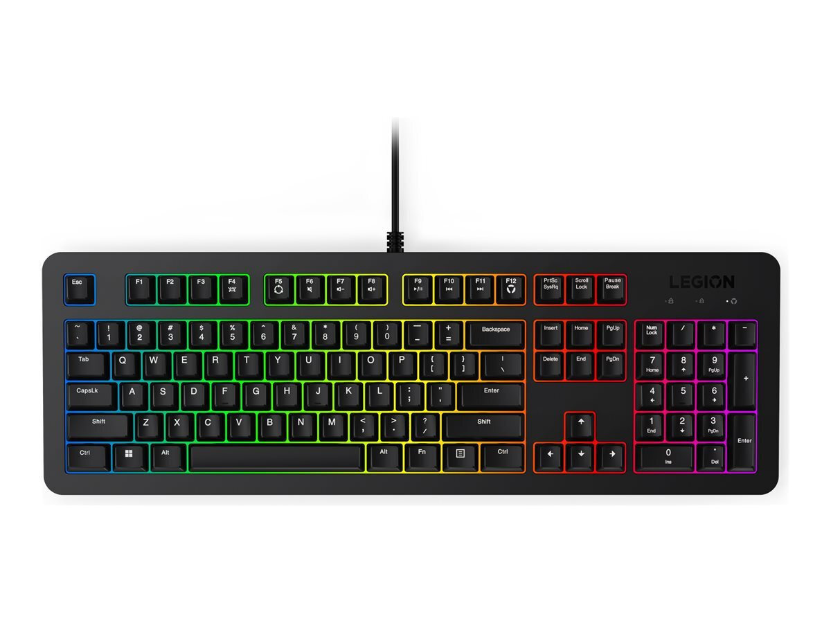 Lenovo Legion K310 RGB Gaming Πληκτρολόγιο με RGB φωτισμό (Αγγλικό US)