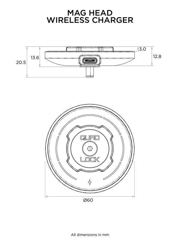 Ασυρματος Φορτιστης Quad Lock Mag - Image 2