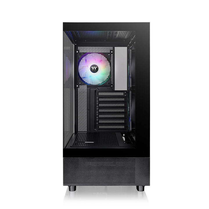 Thermaltake View 270 Plus TG ARGB Midi Tower Κουτί Υπολογιστή με Πλαϊνό Παράθυρο Black - Image 2